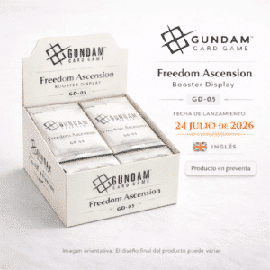 Gundam Card Game Freedom Ascension Booster Display GD-05 (24 packs) - EN