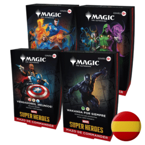MTG - Marvel Super Mazo de Commander Display (4 Mazos) - SP