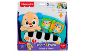Mattel - Fisher-Price Ríe y Aprende Piano Perrito
