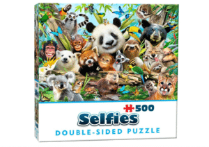Puzzle Cheatwell Double-Sided Selfie – Jungle 500 piezas